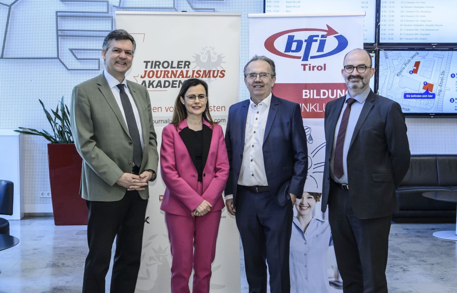 Tiroler Journalismusakademie mit Wechsel im Präsidium und neuem Bildungspartner BFI